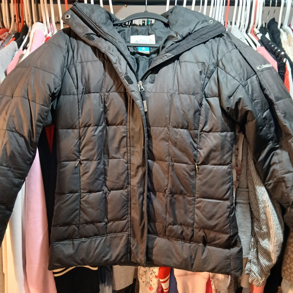 Columbia Black Puffer Jacket